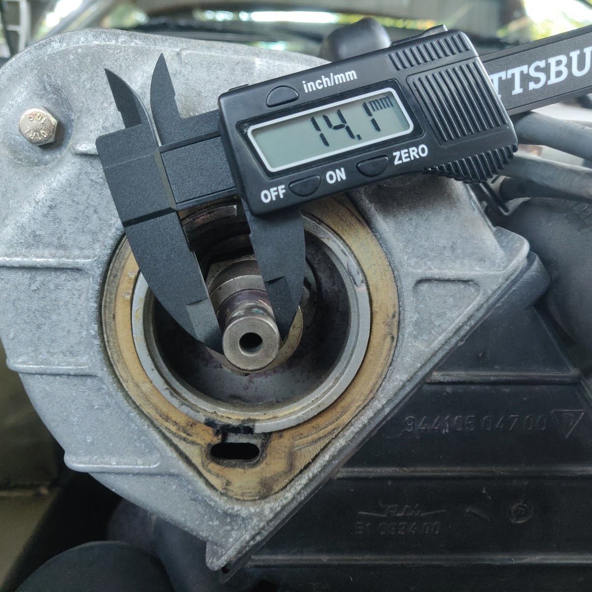 Taking some critical measurements for my distributor replacement. As part of my Speeduino ECU project, I needed to replace the distributor with a hall effect sensor to get timing information, and implement fully sequential ignition and injection.